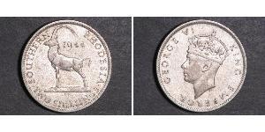 2 Shilling Southern Rhodesia (1923-1980) Copper/Nickel George VI (1895-1952)