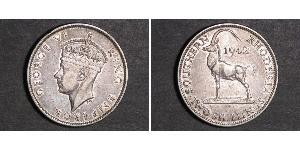 2 Shilling Southern Rhodesia (1923-1980) Kupfer/Nickel Georg VI (1895-1952)