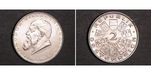 2 Shilling Primera República de Austria (1918-1934) Plata 