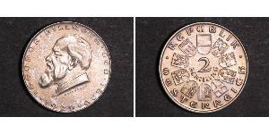 2 Shilling Primera República de Austria (1918-1934) Plata 