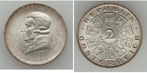 2 Shilling Geschichte Österreichs (1918-1934) Silber 
