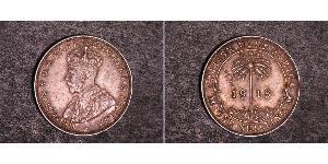 2 Shilling British West Africa (1780 - 1960) 銀 乔治五世  (1865-1936)