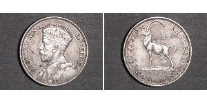 2 Shilling 南羅德西亞 銀 乔治五世  (1865-1936)
