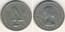 2 Shilling 羅德西亞 (1965 - 1979) 銅 