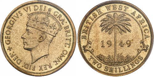 2 Shilling British West Africa (1780 - 1960) 镍 