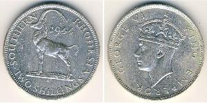 2 Shilling 南羅德西亞 銅/镍 乔治六世 (1895-1952)
