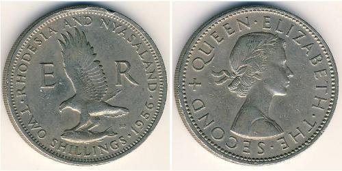 2 Shilling 南羅德西亞 銅/镍 伊丽莎白二世 (1926-2022)