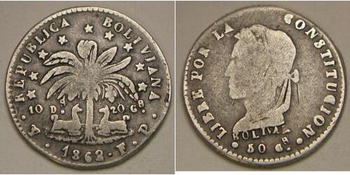2 Sol Bolivia Argento 