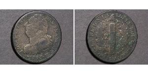 2 Sol Kingdom of France (843-1791) Bronze Louis XVI de France (1754 - 1793)