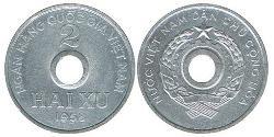 2 Sou Vietnam Aluminio 