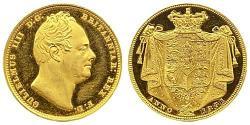 2 Sovereign Vereinigtes Königreich von Großbritannien und Irland (1801-1922) Gold Wilhelm IV (1765-1837)