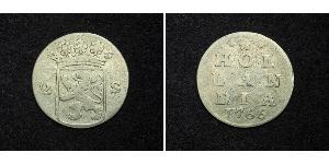 2 Stuiver Pays-Bas Argent 