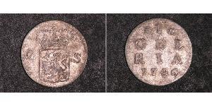 2 Stuiver Paesi Bassi Argento 
