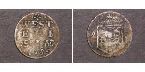 2 Stuiver Niederlande Silber 