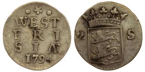 2 Stuiver Netherlands Silver 