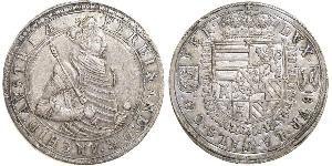 2 Thaler Alsace Argent Ferdinand de Tyrol (1529 – 1595)