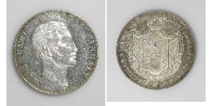 2 Thaler Anhalt-Bernbourg (1603 - 1863) Argent Alexandre-Charles d