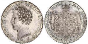 2 Thaler Anhalt-Dessau (1603 -1863) Argent Léopold IV d