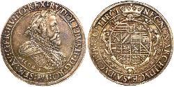 2 Thaler Habsburg Empire (1526-1804) Argent Rodolphe II du Saint-Empire (1552 - 1612)