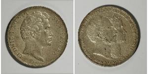 2 Thaler Royaume de Bavière (1806 - 1918) Argent Louis Ier de Bavière(1786 – 1868)