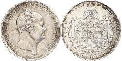 2 Thaler Royaume de Prusse (1701-1918) Argent Frédéric-Guillaume IV de Prusse (1795 - 1861)