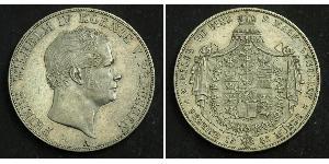 2 Thaler Royaume de Prusse (1701-1918) Argent Frédéric-Guillaume IV de Prusse (1795 - 1861)