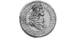 2 Thaler Saint-Empire romain germanique (962-1806) Argent Léopold Ier de Habsbourg(1640-1705)