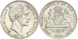 2 Thaler Elettorato di Baviera (1623 - 1806) Argento Massimiliano II Emanuele di Baviera