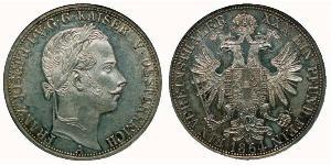 2 Thaler Impero austriaco (1804-1867) Argento Franz Joseph I (1830 - 1916)