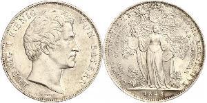 2 Thaler Regno di Baviera (1806 - 1918) Argento Ludovico I di Baviera (re)(1786 – 1868)