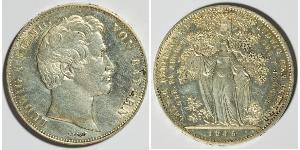2 Thaler Regno di Baviera (1806 - 1918) Argento Ludovico I di Baviera (re)(1786 – 1868)