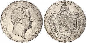 2 Thaler Regno di Prussia (1701-1918) Argento Federico Guglielmo IV di Prussia (1795 - 1861)