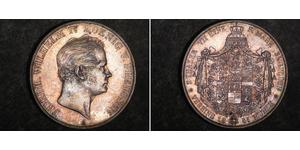 2 Thaler Regno di Prussia (1701-1918) Argento Federico Guglielmo IV di Prussia (1795 - 1861)