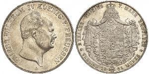 2 Thaler Regno di Prussia (1701-1918) Argento Federico Guglielmo IV di Prussia (1795 - 1861)