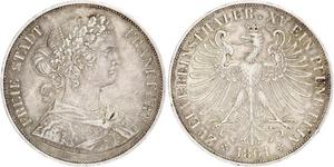 2 Thaler Stati federali della Germania Argento 