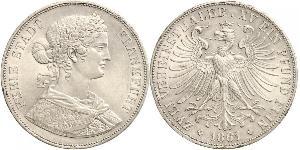2 Thaler Stati federali della Germania Argento 