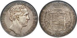 2 Thaler Stati federali della Germania Argento 