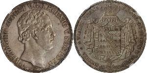 2 Thaler Stati federali della Germania Argento 