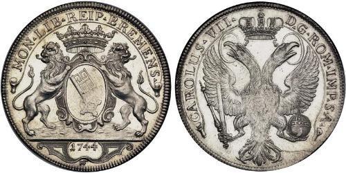 2 Thaler Stati federali della Germania / Brema (stato) Argento 