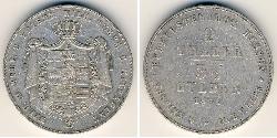 2 Thaler Hesse-Kassel (1567 - 1806) Plata 