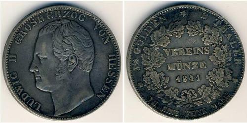 2 Thaler Hesse-Kassel (1567 - 1806) Plata 