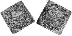 2 Thaler Principality of Transylvania (1571-1711) Plata 