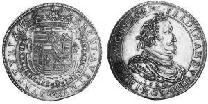 2 Thaler Sacro Imperio Romano (962-1806) Plata 