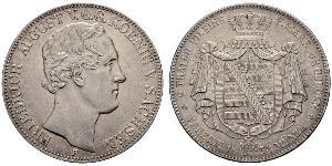 2 Thaler States of Germany Plata 