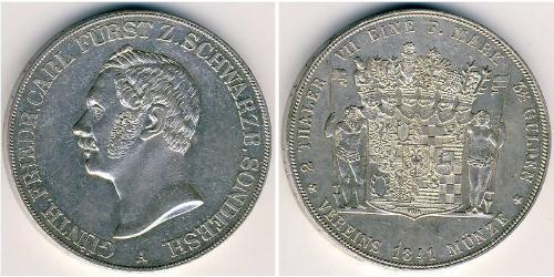 2 Thaler  Plata 