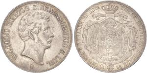 2 Thaler Herzogtum Braunschweig (1815 - 1918) Silber Wilhelm (Braunschweig)