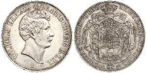 2 Thaler Herzogtum Braunschweig (1815 - 1918) Silber Wilhelm (Braunschweig)