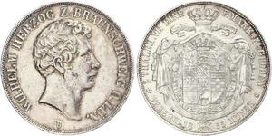 2 Thaler Herzogtum Braunschweig (1815 - 1918) Silber Wilhelm (Braunschweig)