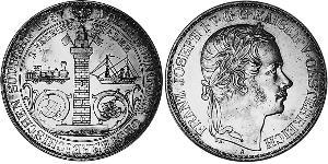 2 Thaler Kaisertum Österreich (1804-1867) Silber Franz Joseph I (1830 - 1916)