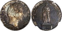 2 Thaler Königreich Bayern (1806 - 1918) Silber Ludwig I. (Bayern)(1786 – 1868)